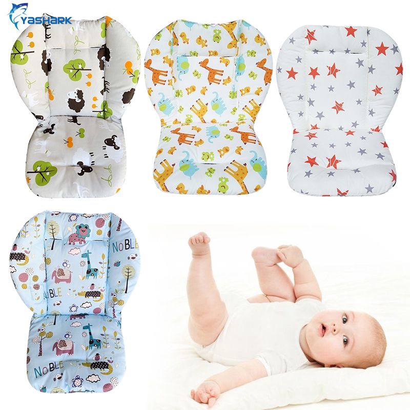 Đệm cotton lót xe đẩy ghế ăn cho bé