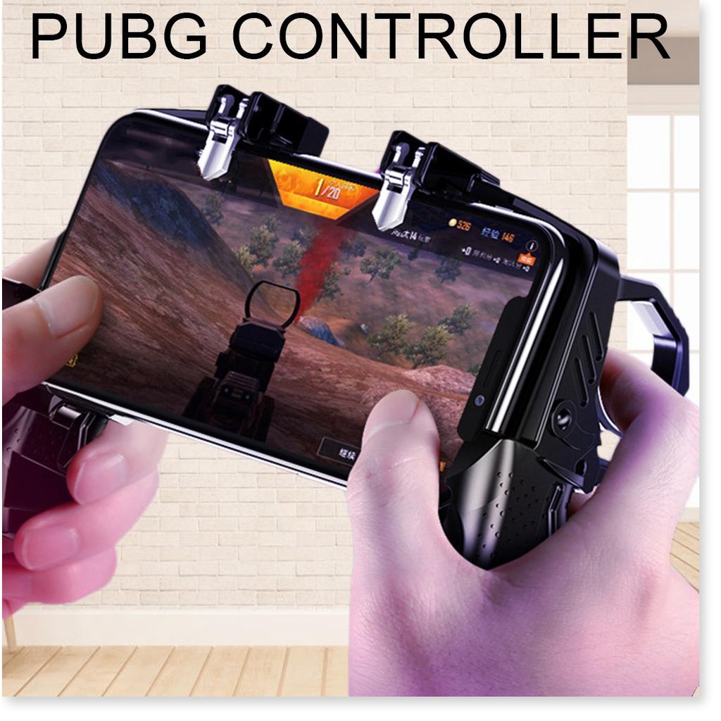 Tay cầm chơi game 4 ngón thiết bị kết nối hỗ trợ PUBG K21 Tay cầm không ồn nút bắn nhanh thượng hạng cho trò chơi PUBG R | BigBuy360 - bigbuy360.vn