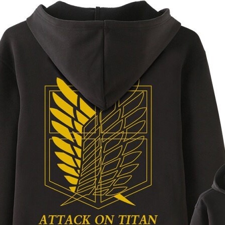 áo khoác Attack on Titan  FREESHIP  Áo anime Attack on Titan in theo yêu cầu