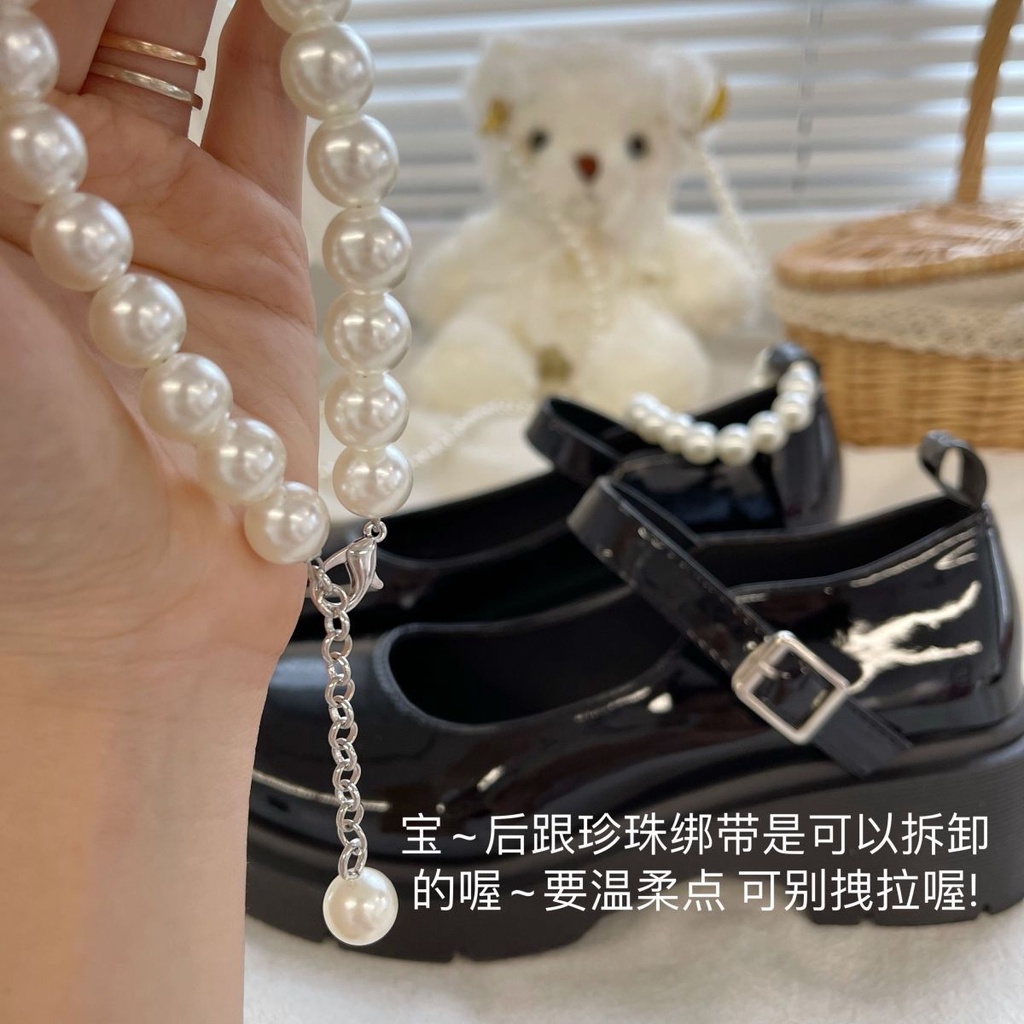 Giày Búp Bê Da Đế Dày Thời Trang Mùa Thu Dành Cho Nữ / Size 35-44 / 41 / Mary Jane / 42