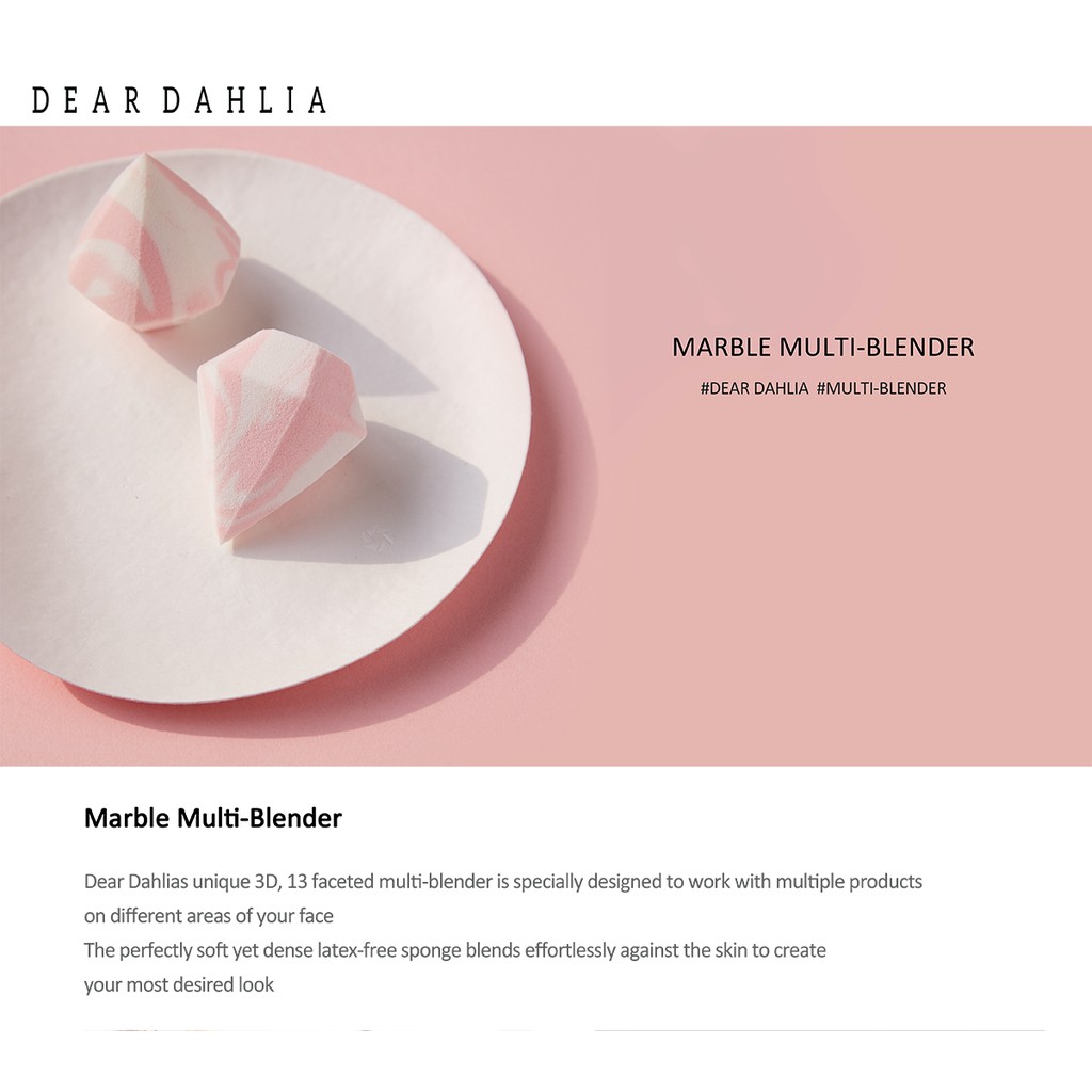Bông Mút Trang Điểm Đa Năng Dear Dahlia Marble Multi-Blender 1pcs