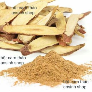 bột cam thảo nguyên chất dưỡng trắng da gói 100g