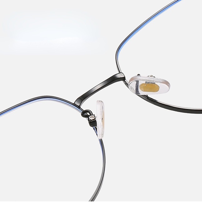 Mắt Kính Cận Thị Gọng Màu Xanh Dương Nhạt Cho Nam Nữ