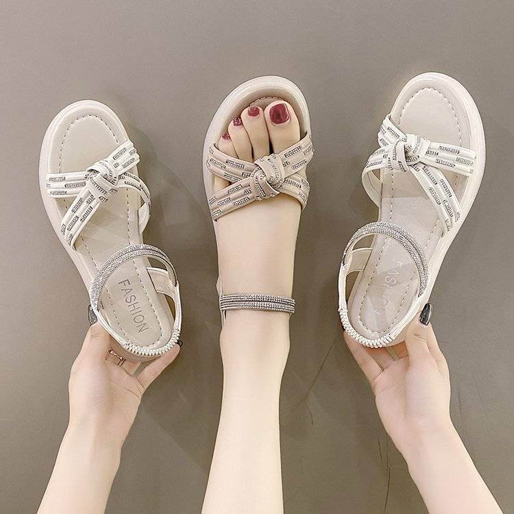 Xăng đan Đính Đá Thời Trang Dành Cho Nữ