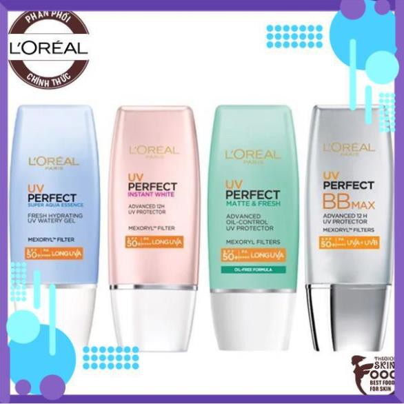 Kem Chống Nắng Kiềm Dầu L'Oreal Uv Perfect Matte Advanced Oil Control Sunscreen