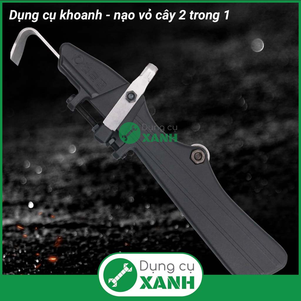 Kìm khoanh cạo vỏ cây tặng kèm 5 lưỡi kéo thay thế