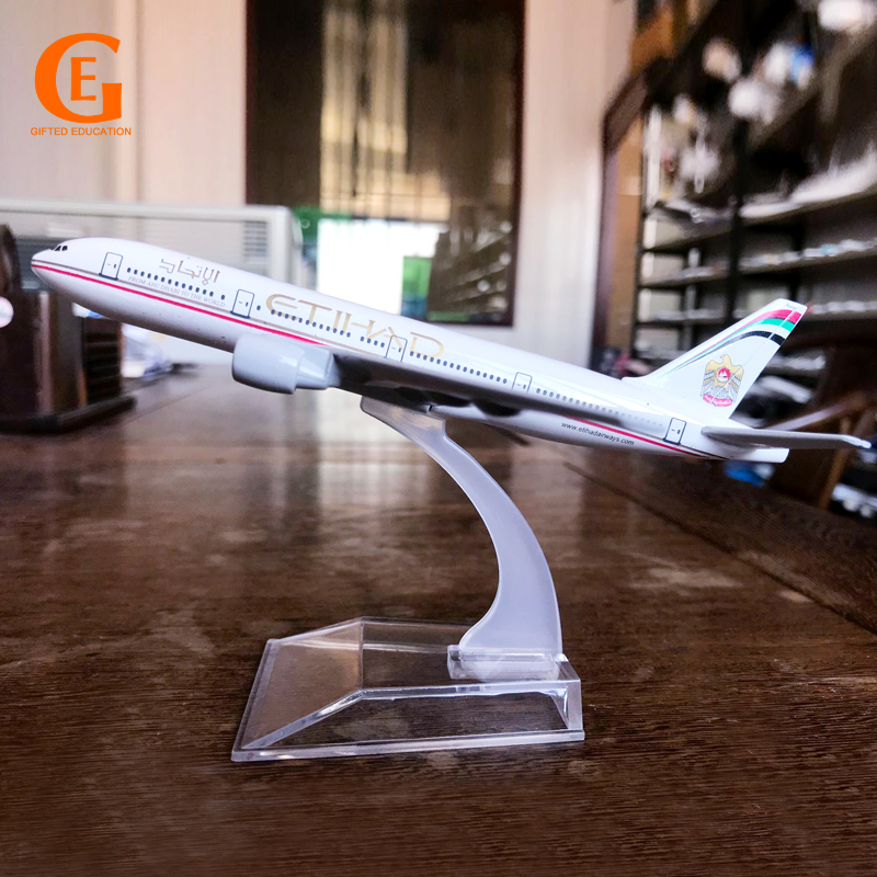 Etihad Airways B777 Máy Bay Mô Hình Kim Loại Diecast Ả Rập Hãng Hàng Không Boeing 777 Máy Bay Mô Hìn