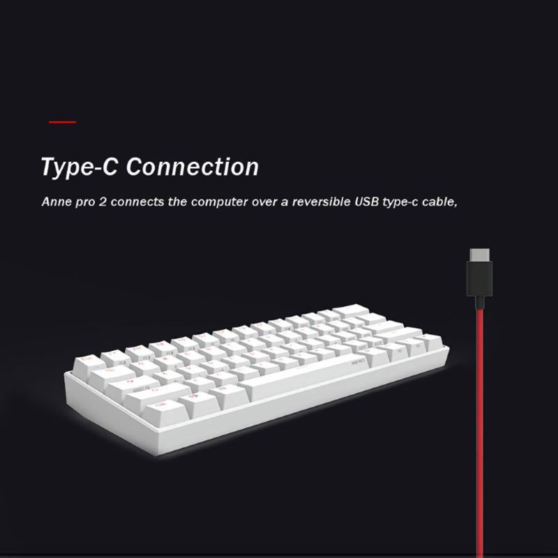 Bàn Phím Cơ 60% Bluetooth 4.0 Type-C Rgb 61 Phím