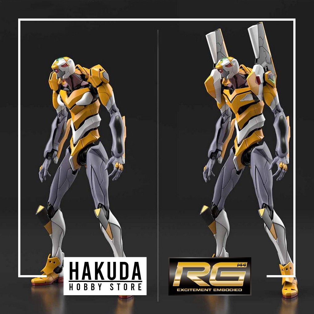 Mô hình RG Eva 1/144 Evangelion 00 Unit-00 DX Positron Cannon Set - Chính hãng Bandai Nhật Bản