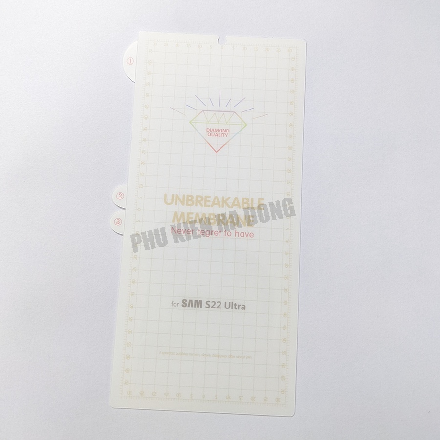 Miếng dán PPF cao cấp S22 ultra dán màn hình / dán mặt lưng