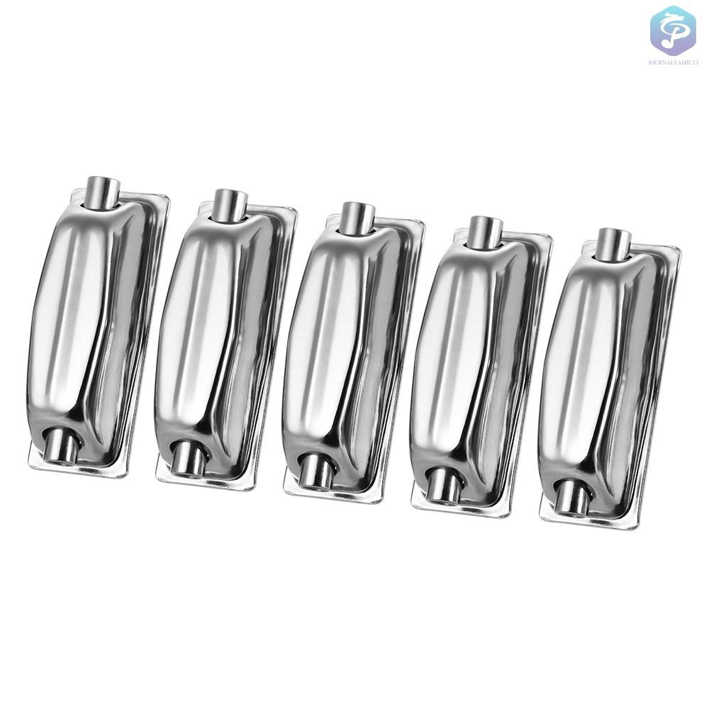 ♪♪❤COD 5pcs/Pack Double-end Rectangular Snare Drum Lug Claw Hooks  Ear Drum Set Parts Accessories Replacement