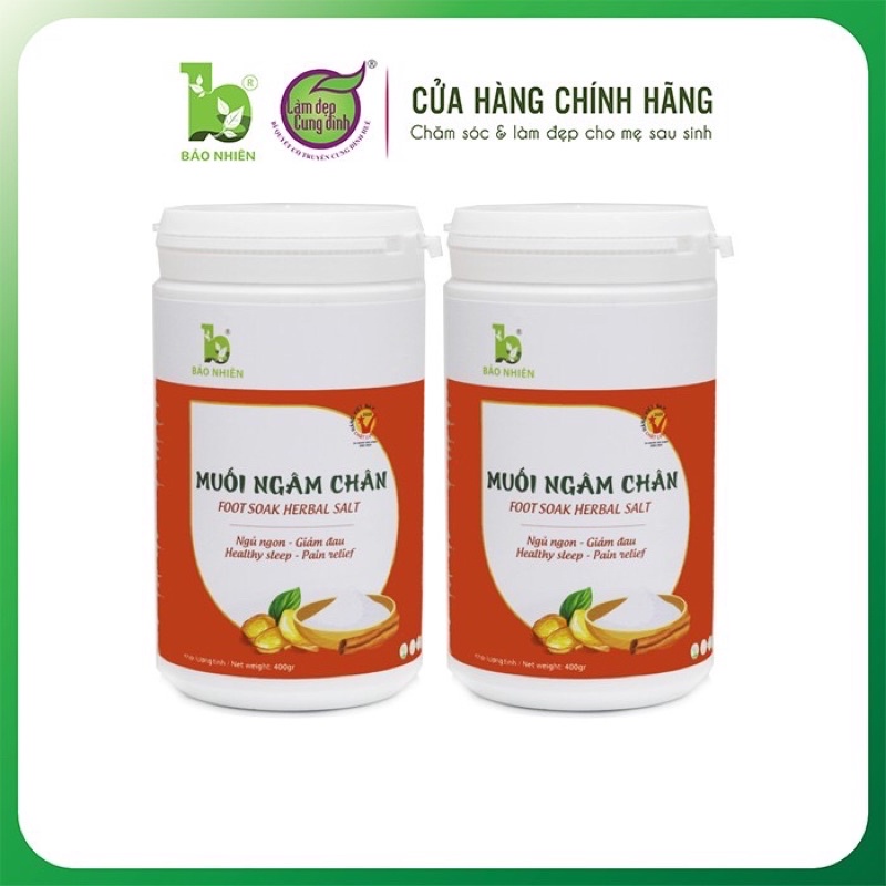 Muối ngâm chân Bảo Nhiên