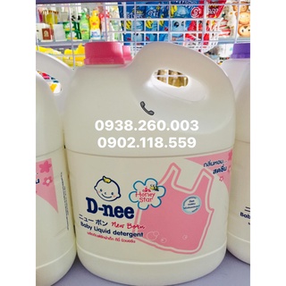 NƯỚC GIẶT XẢ CHO BÉ DNEE 3L (2 TRONG 1)