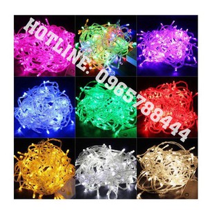 ĐÈN LED DÂY KHÔNG CHỚP 5 MÉT 50 BÓNG TRANG TRÍ NGOÀI TRỜI