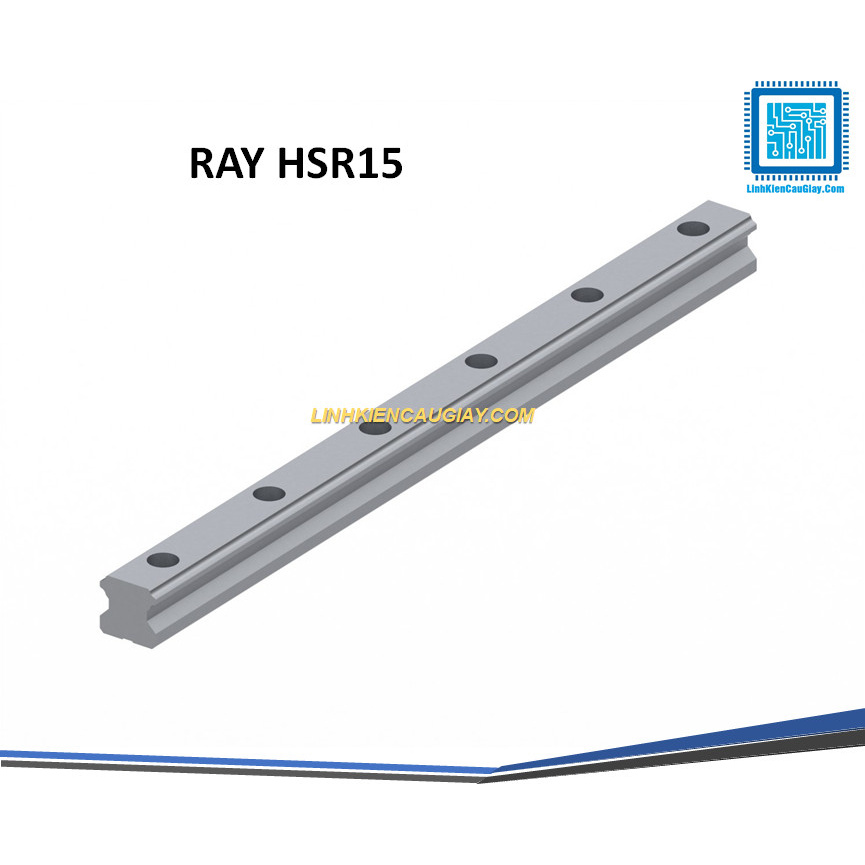 Ray trượt tuyến tính HSR15 (dài 1m) (Dùng chung với HSR15 THK)