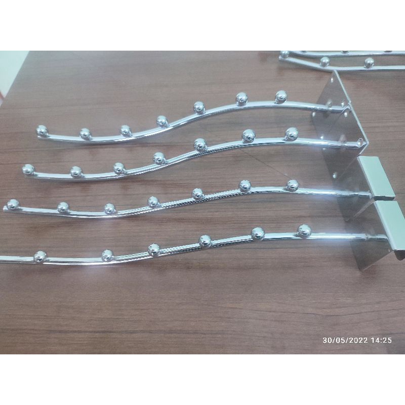 Móc bi bắn tường loại 7bi, tay bi bắn tường treo quần áo cho shop thời trang nam,nữ,trẻ em, shop đồ lót