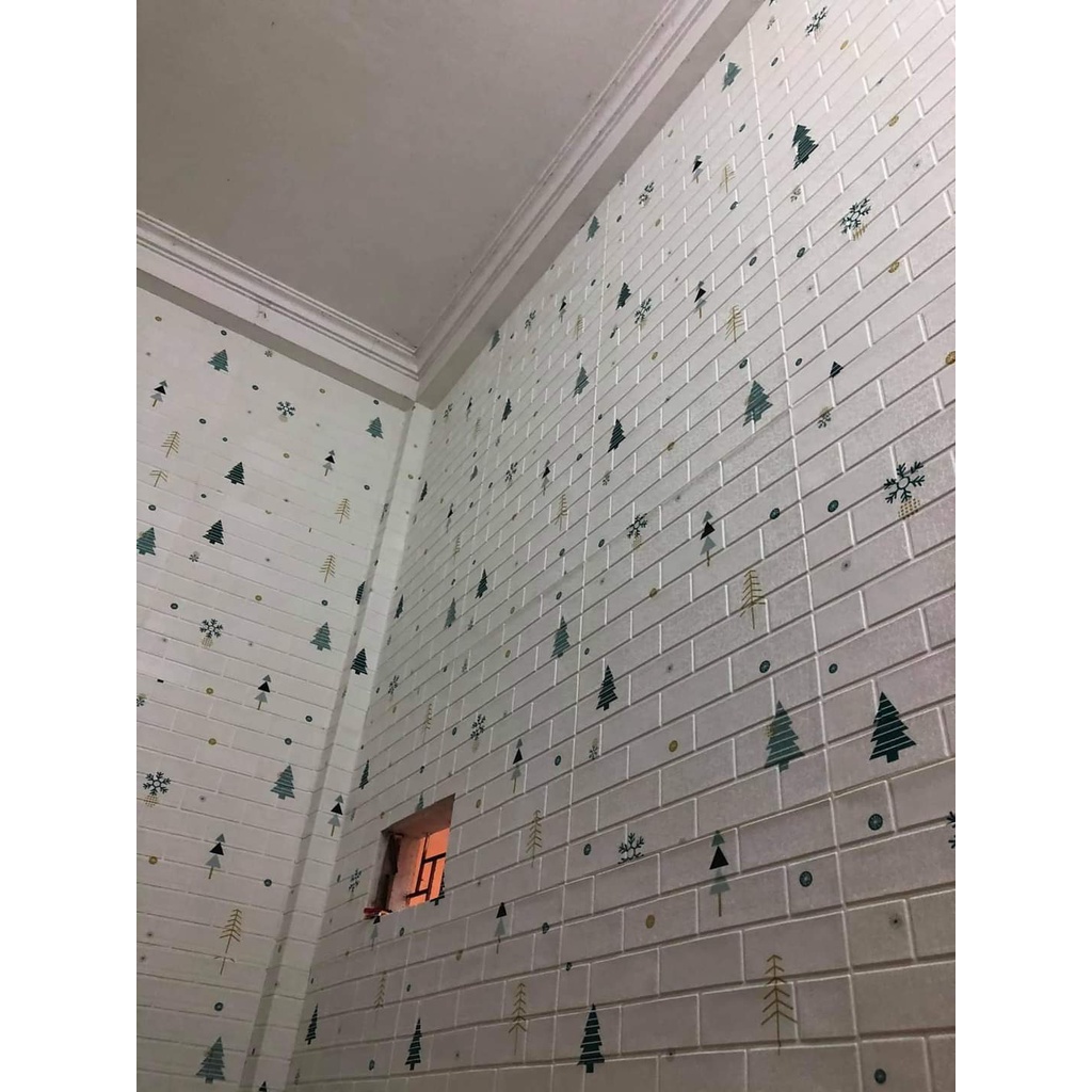 Xốp Dán Tường Hoạt Hình Siêu Dễ Thương Giá Rẻ - Hàng Loại 1 Có Sẵn Keo Bóc Dán Dễ Dàng