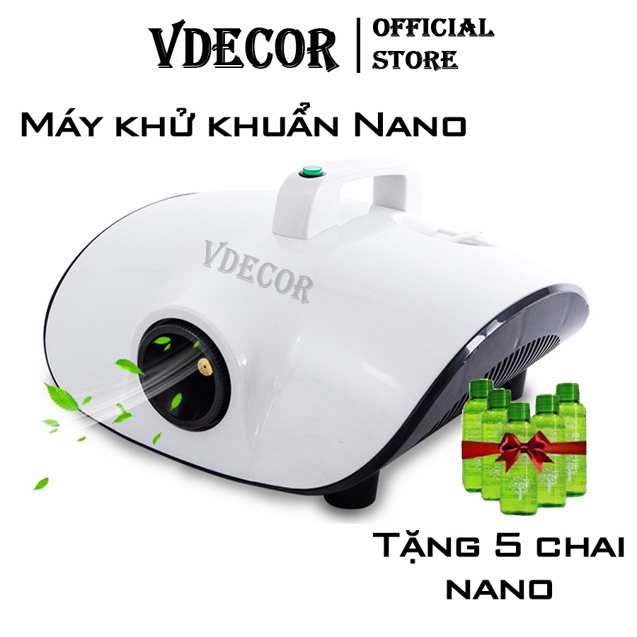 Máy diệt khuẩn ô tô Nano max đánh bay mùi hôi , vi khuẩn, viruss trên ô tô (tặng 2 chai nano 100ml)