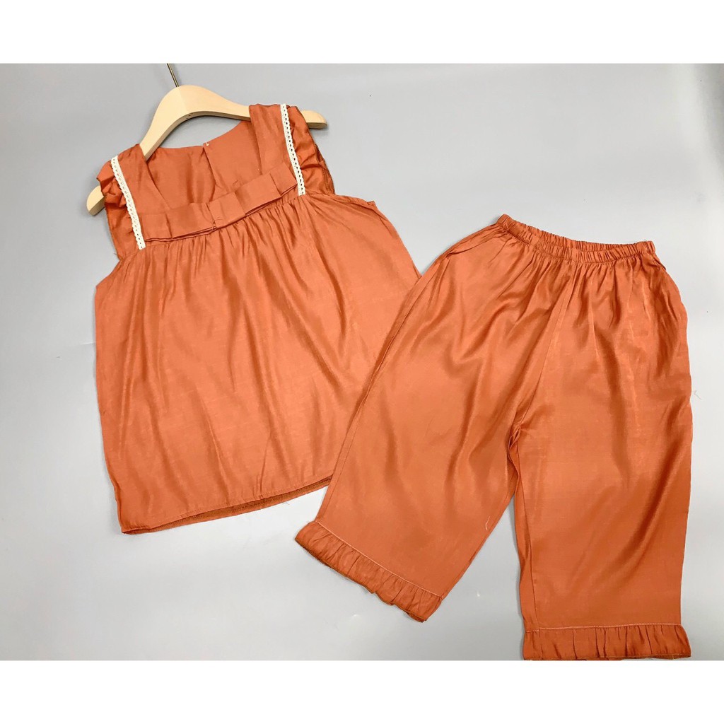 Bộ Đồ Pijama Cộc Tay- Bộ Đồ Mặc Nhà-Vải Đũi Thái Họa Tiết Mát Lịm [Hàng Loại 1 Siêu Đẹp ] | BigBuy360 - bigbuy360.vn