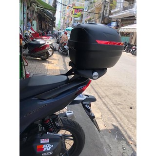 Baga sau Givi SRV VARIO 150 kèm đế gắn thùng Givi M5M chính hãng cao cấp chịu lực tốt