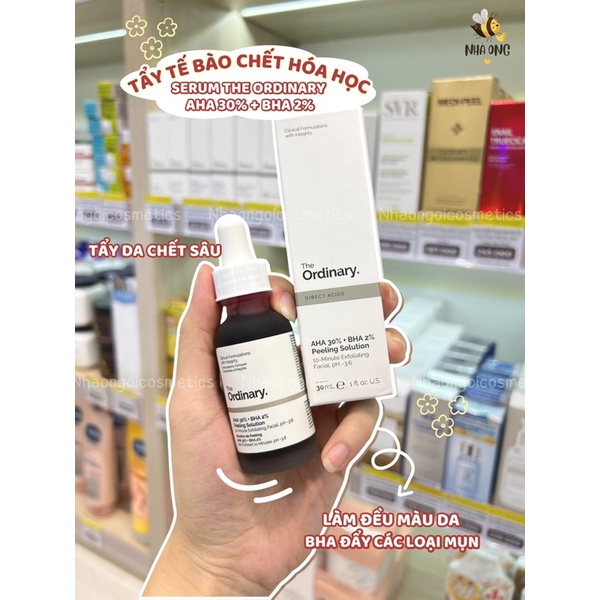 The Ordinary AHA 30% + BHA 2% Peeling Solution