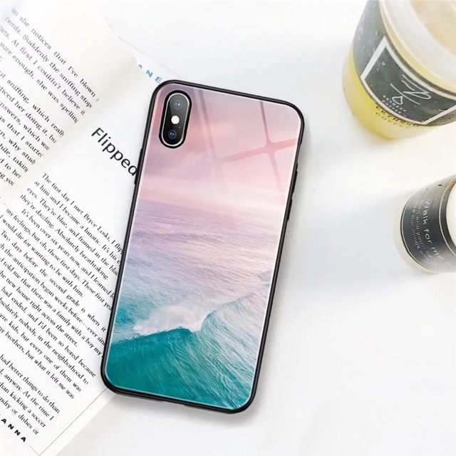 Ốp Lưng Kính Cường Lực / Case  Chống Vỡ Dành Cho 13ProMax 12ProMax 11ProMax X XSMAX Fukishop