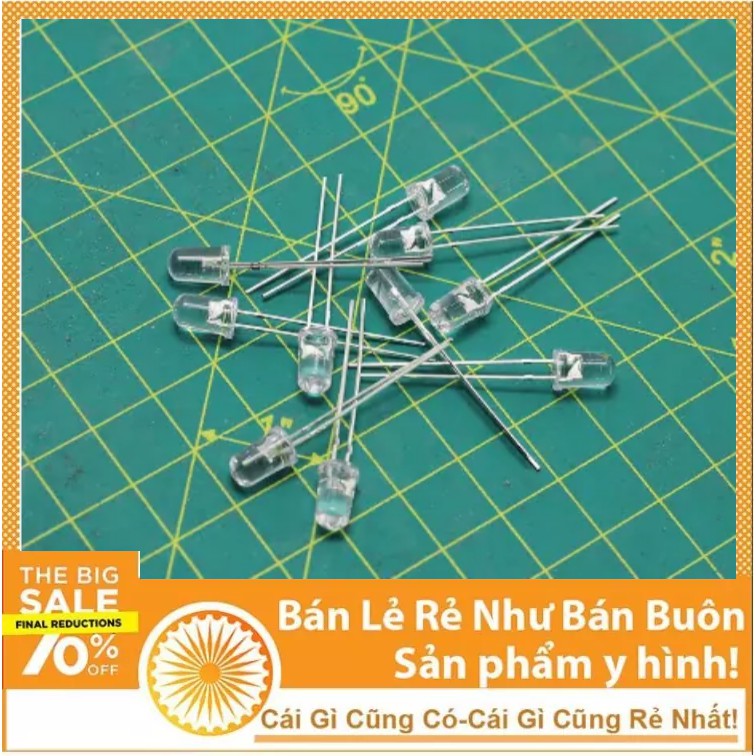 Gói 10 Con Led Siêu Sáng Ø5 | BigBuy360 - bigbuy360.vn