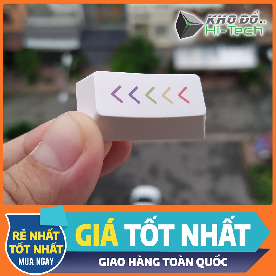 Nút keycap RAINBOW màu dễ thương  💖 𝘍𝘳𝘦𝘦𝘴𝘩𝘪𝘱 💖 cho bàn phím cơ - Cherry profile, nhựa PBT dye-sub dày dặn
