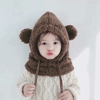 Mũ gấu cho bé