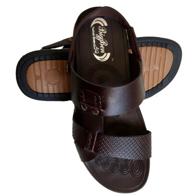 Giày Sandal Nam BIGBEN Da Bò Thật Cao Cấp SD85