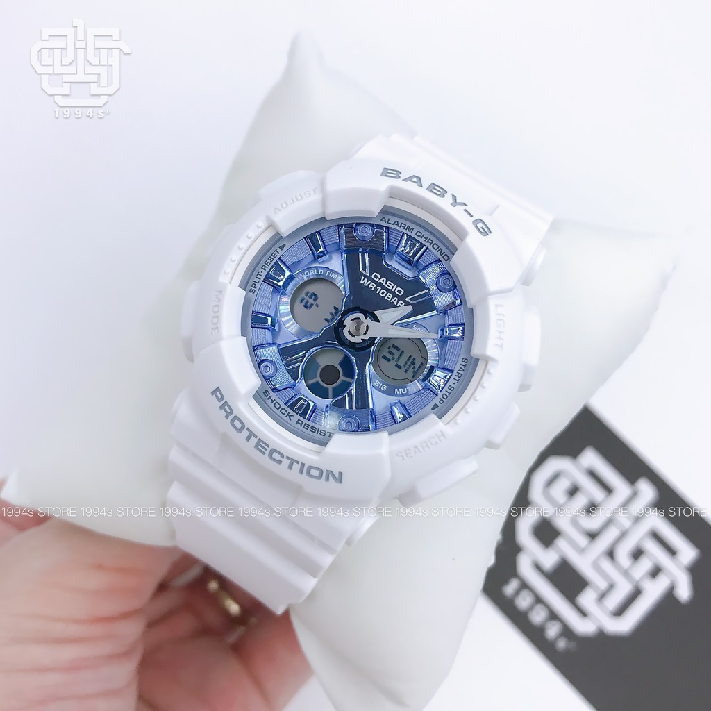Đồng hồ nữ Casio Baby-G BA-130 / BA-130-7A2 chống va đập, chống nước 200m, size 43.3mm, hàng chính hãng