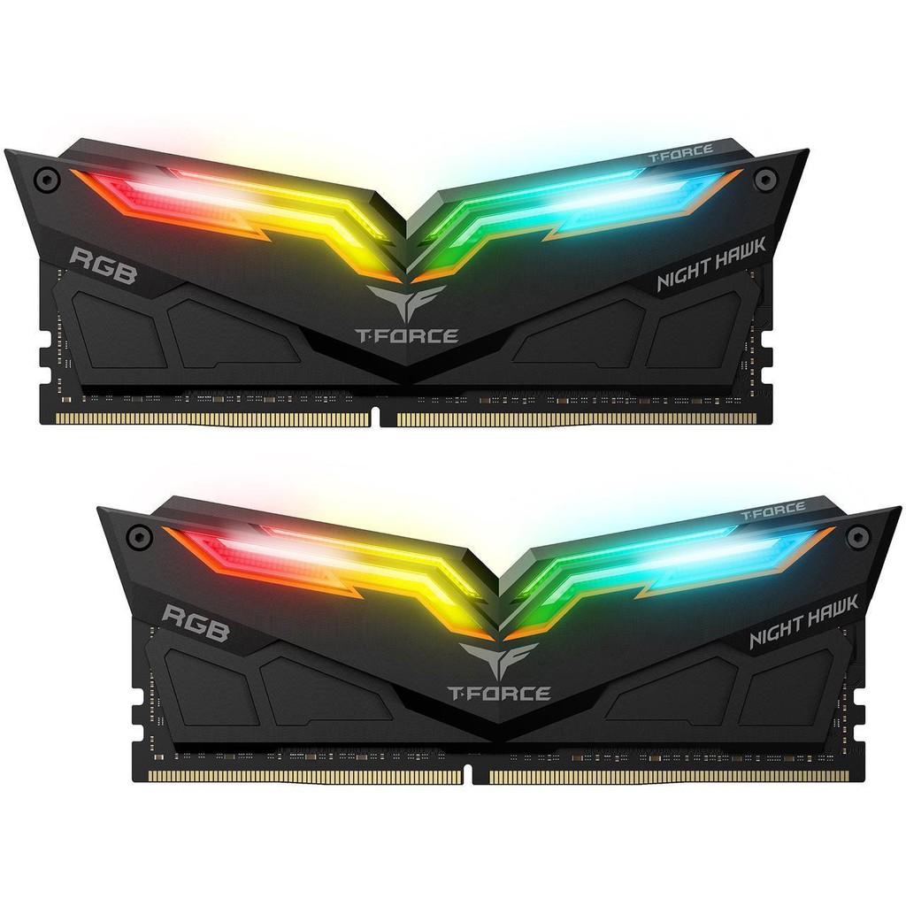 Bảng giá Ram PC T-Force Night Hawk RGB 16GB (2x8GB) DDR4 3000MHz-3200MHz LED - 16GB(8GBx2) 3000MHz Phong Vũ