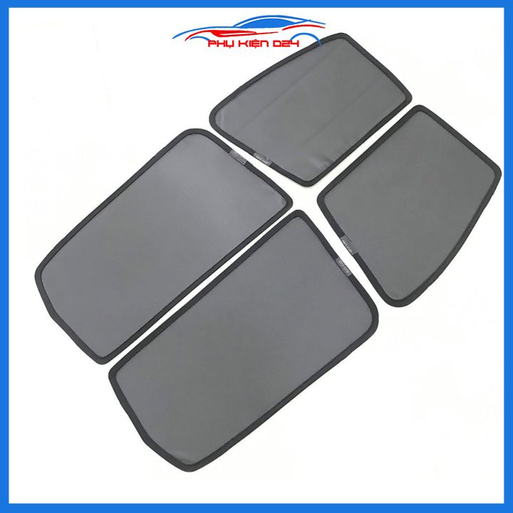 Bộ 4 rèm chắn nắng nam châm HondaCRV CR-V 2018-2019-2020-2021-2022-2023 khung cố định chống tia UV