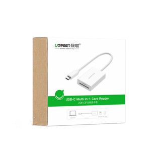 Đầu đọc thẻ TF/SD cổng USB type C gen 1 tốc độ 5Gbps 20Cm Ugreen 40380