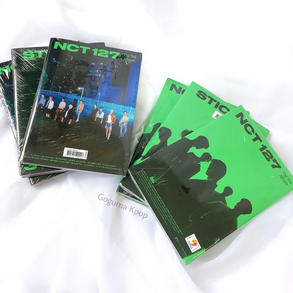 Bộ ảnh album STICKER - NCT 127 nguyên seal