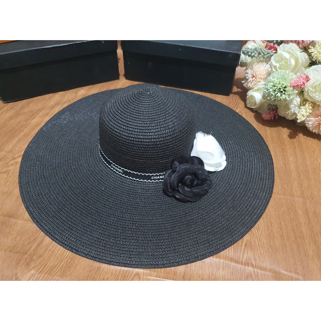 Mũ Cói đi biển Vành Rộng Siêu To đẹp Sang Chảnh