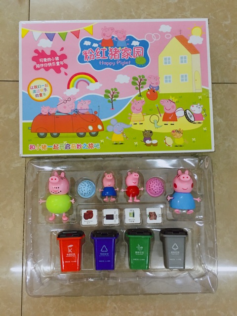 ĐỒ CHƠI GIA ĐÌNH HEO PEPPA (kèm ảnh thật)