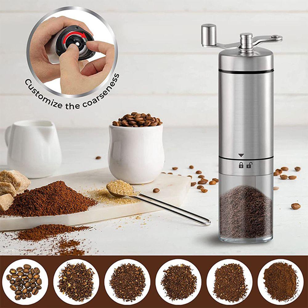 KUNHEV Máy Xay Cà Phê Espresso Bằng Tay Chất Liệu Thép Không Gỉ
