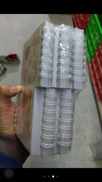 Sổ lò xo a7 200trang - hải tiến
