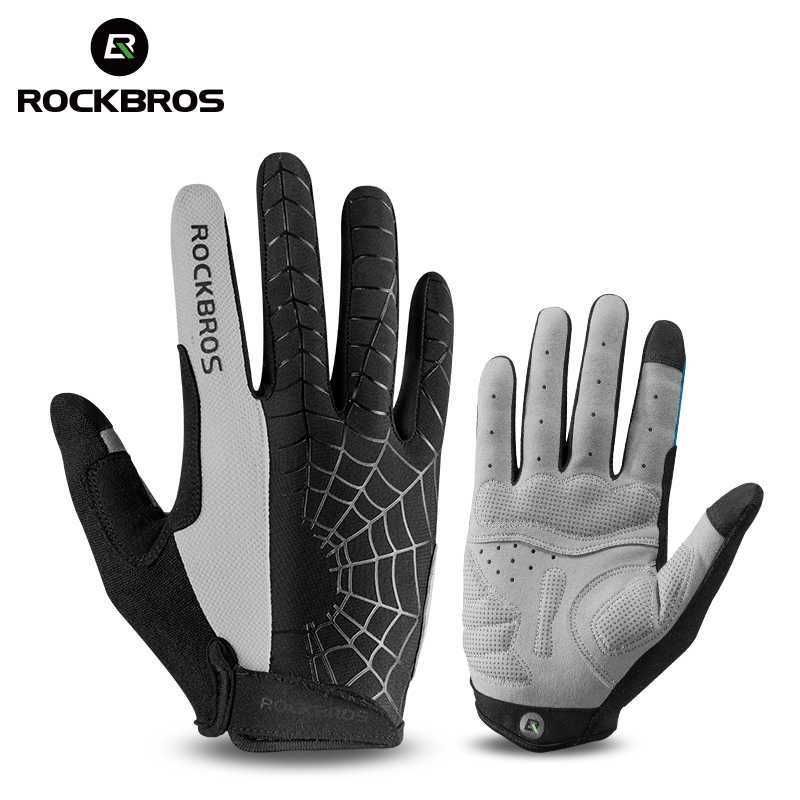 Găng Tay Xe Đạp Thể Thao Rockbros Spider Full Ngón - S109