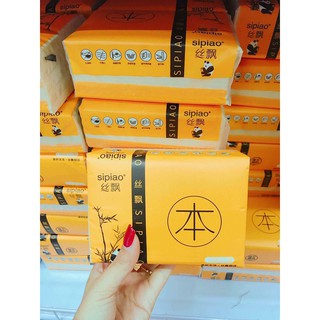 COMBO Thùng 30 Gói Giấy Gấu Trúc Siêu Dai, Chất Liệu Tự Nhiên, Hàng Loại 1