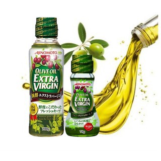 Dầu Olive Extra Virgin Ajinomoto Nhật Bản cho bé ăn dặm (HSD :T7/2023)