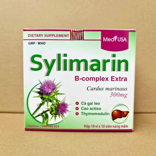 [Viên uống] GIẢI ĐỘC GAN SILYMARIN 120mg Hộp 100 viên
