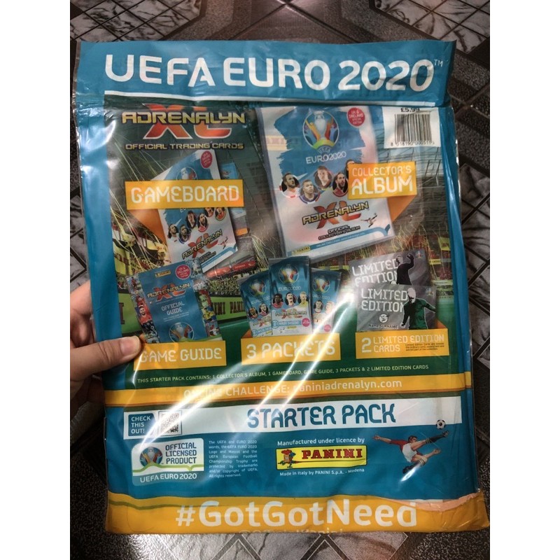 THẺ CẦU THỦ PANINI EURO 2020 STARTER PACK