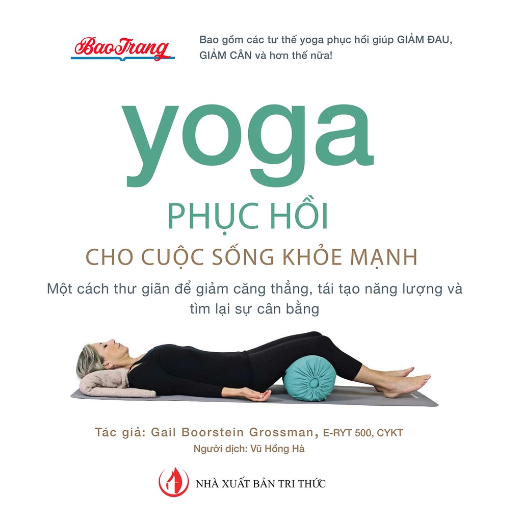 Sách Yoga Phục Hồi cho cuộc sống khỏe mạnh