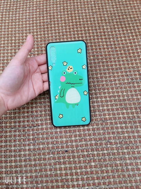 Ốp lưng thú Xinh sam sung A50 nền Xanh