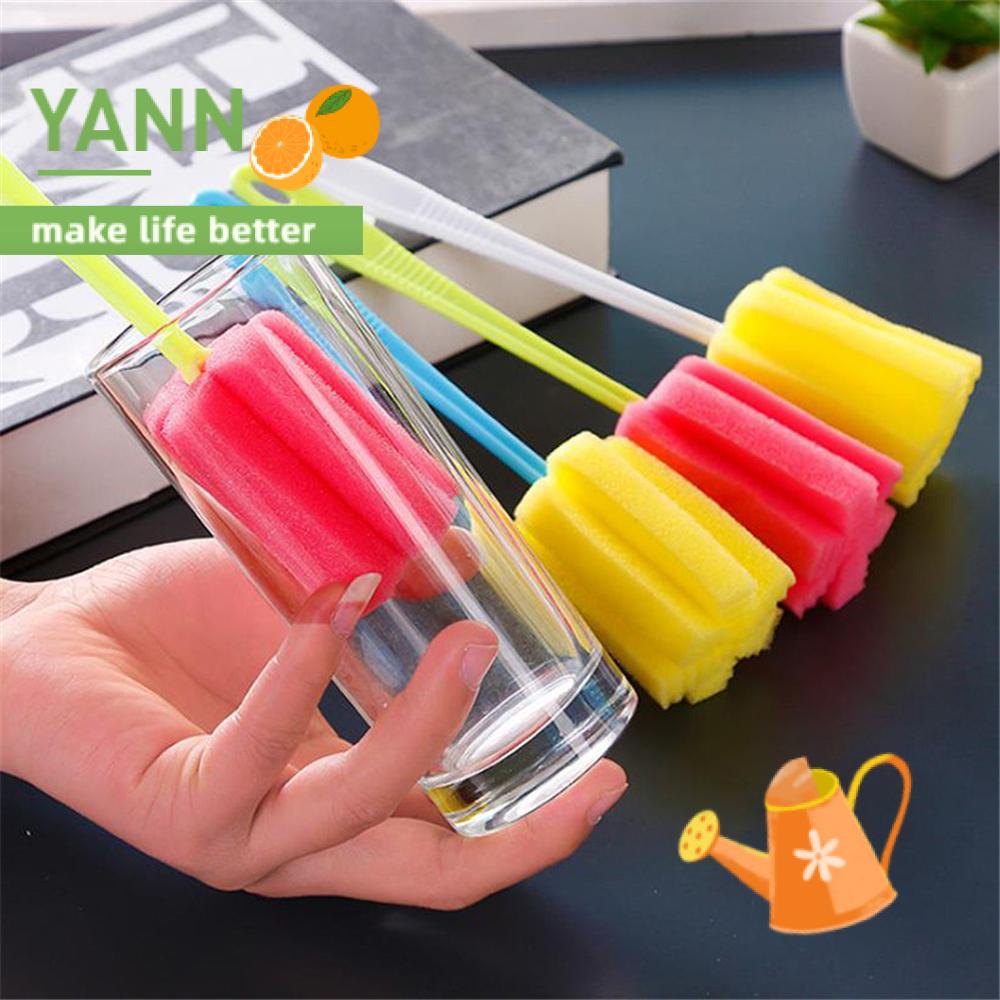 Dụng Cụ Vệ Sinh Bình Sữa Bằng Nhựa Có Tay Cầm Tiện Lợi