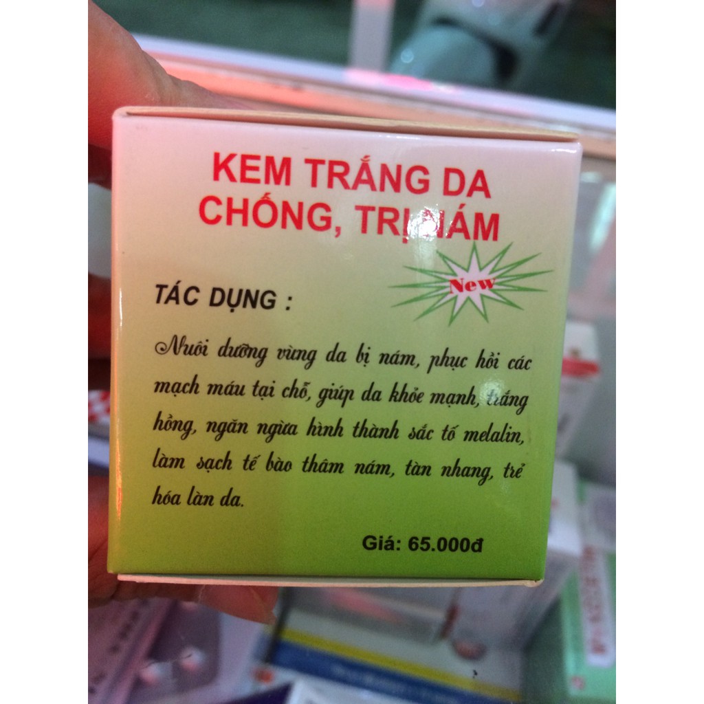 Kem trắng da chống nám Bảo Lâm