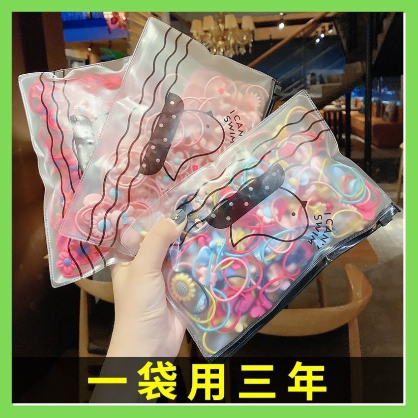 SÉT 20 DÂY CỘT TÓC CHO BÉ IU, SIÊU DỄ THƯƠNG, PHONG CÁCH HÀN QUỐC