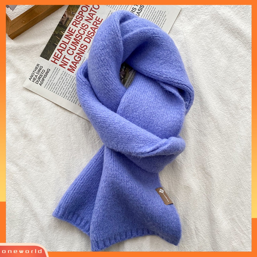 |Bộ Đồ Bơi Một Mảnh Dành Cho Nữ| Khăn Choàng Dệt Kim Dày Mềm Mại Màu Trơn Giữ Ấm Mùa Đông Phong Cách Hàn Quốc Cho Nam Nữ